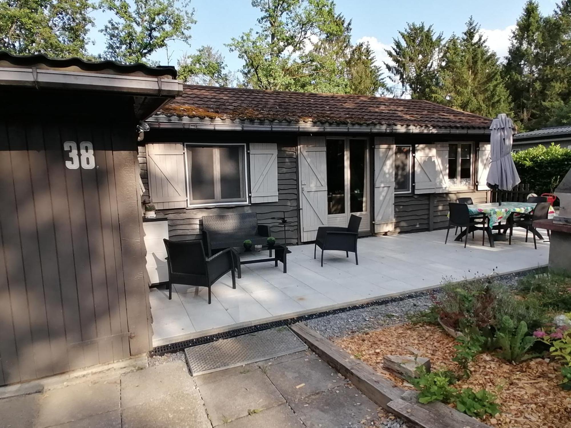 Durbuy Kleine Familiechalet Edelweiss 4 A 5 Pers エクステリア 写真